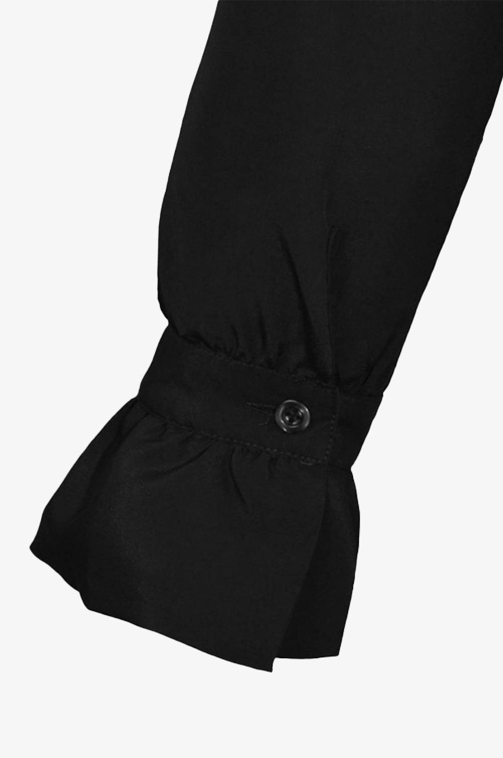Kinga Mathe Bluse Olivia in Schwarz Fabrikverkauf
