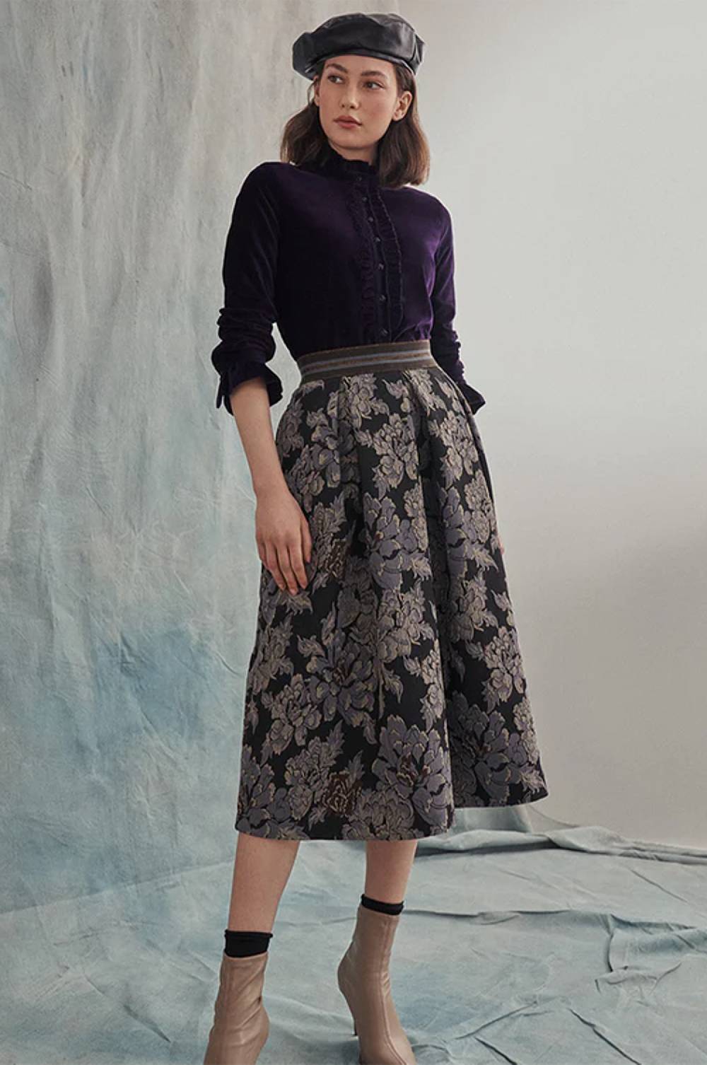 Kinga Mathe Rock Sabia in Mauve Rabatte dieses Monats