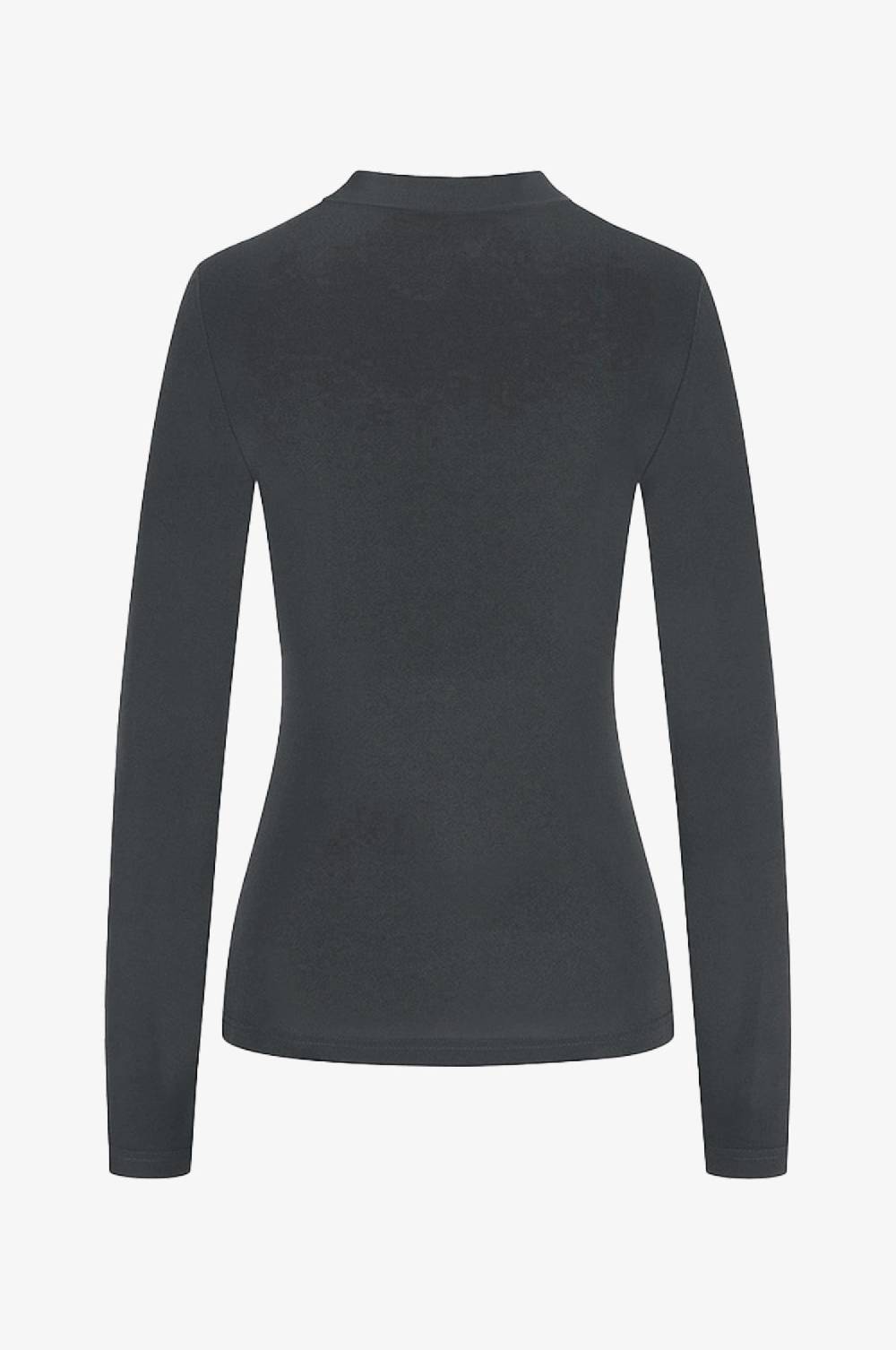 Kinga Mathe Jersey-Top Jana in Anthrazit Fabrikverkauf