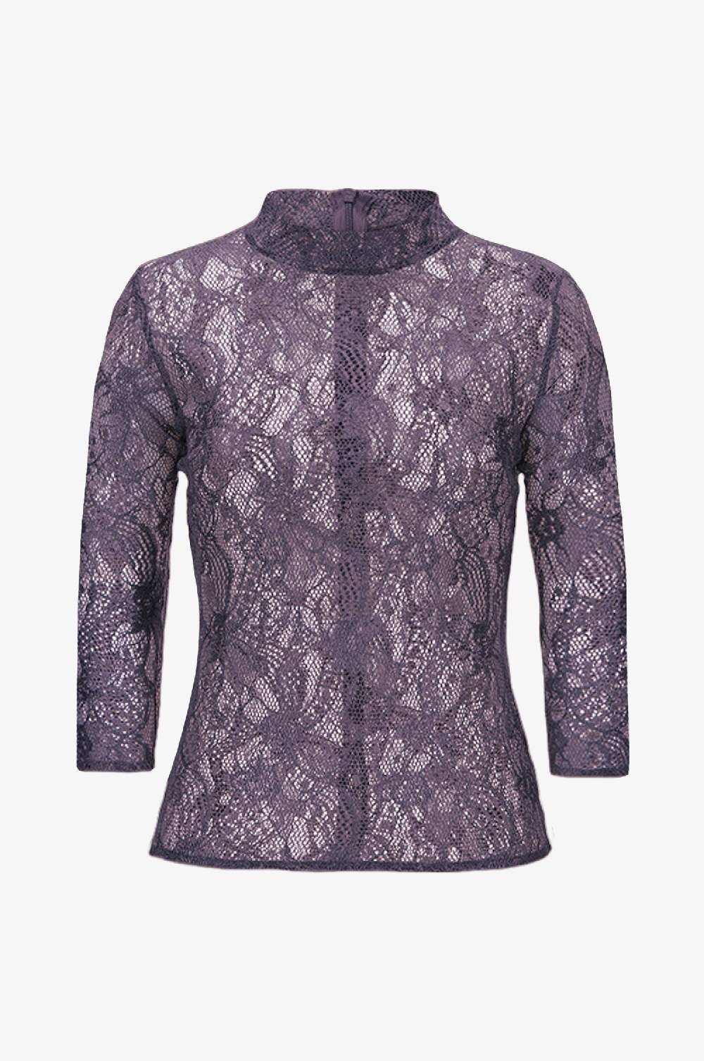 Kinga Mathe Top Lina in Aubergine Sonderangebot