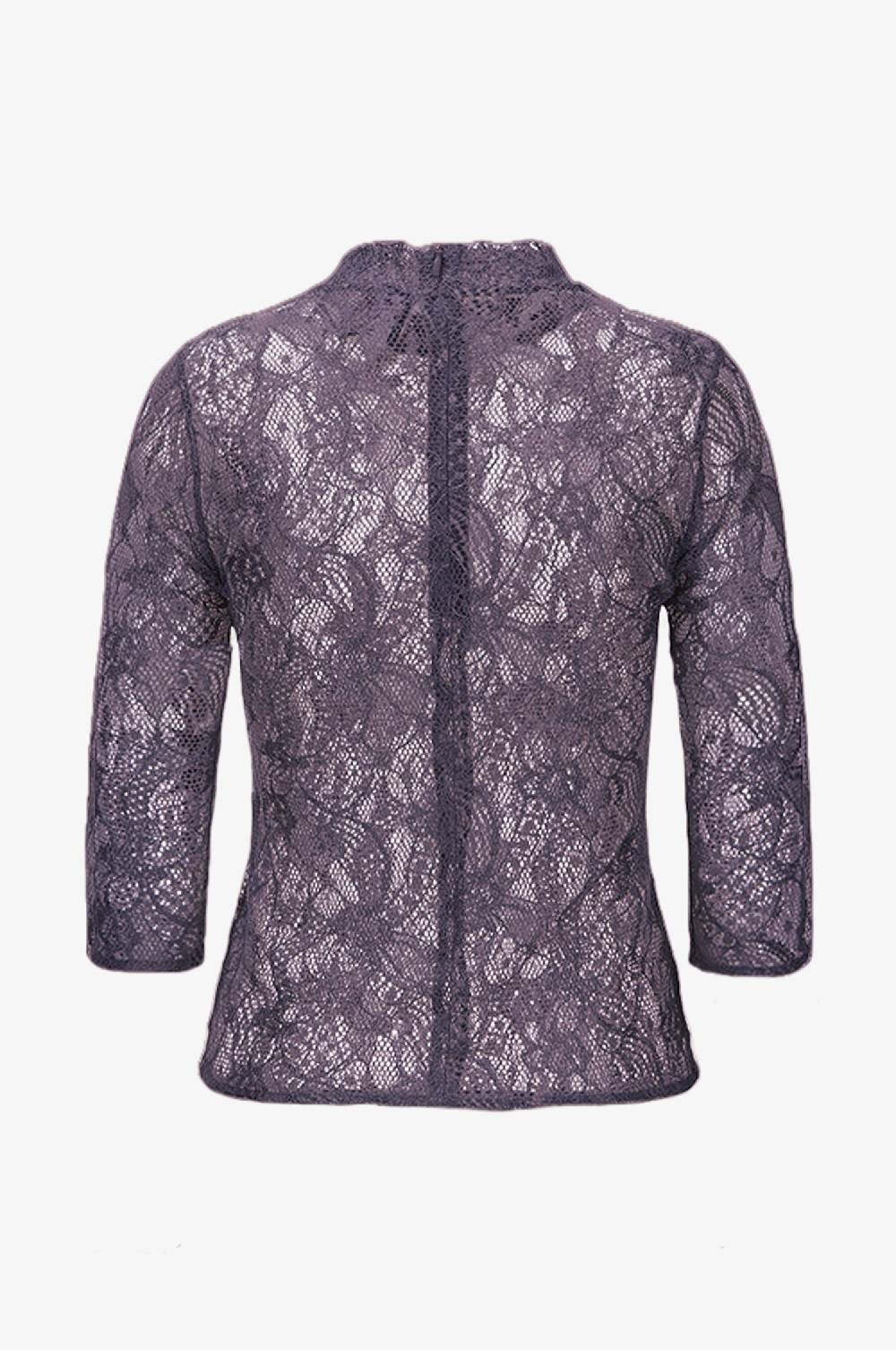 Kinga Mathe Top Lina in Aubergine Sonderangebot