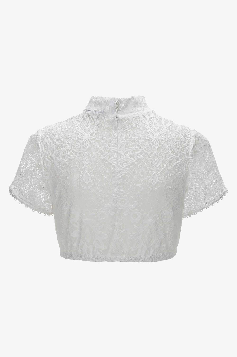 Kinga Mathe Dirndlbluse Inga in Weiß Flash Sale