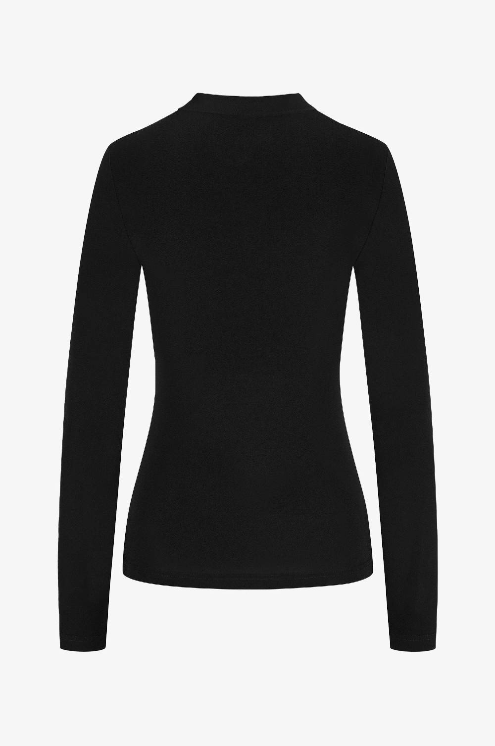 Kinga Mathe Jersey-Top Jana in Schwarz Jubiläumsangebot