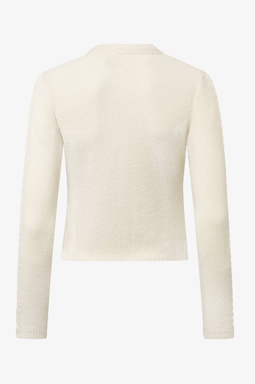 Kinga Mathe Strickjacke Alissa in Ivory Zeitlich begrenztes Angebot