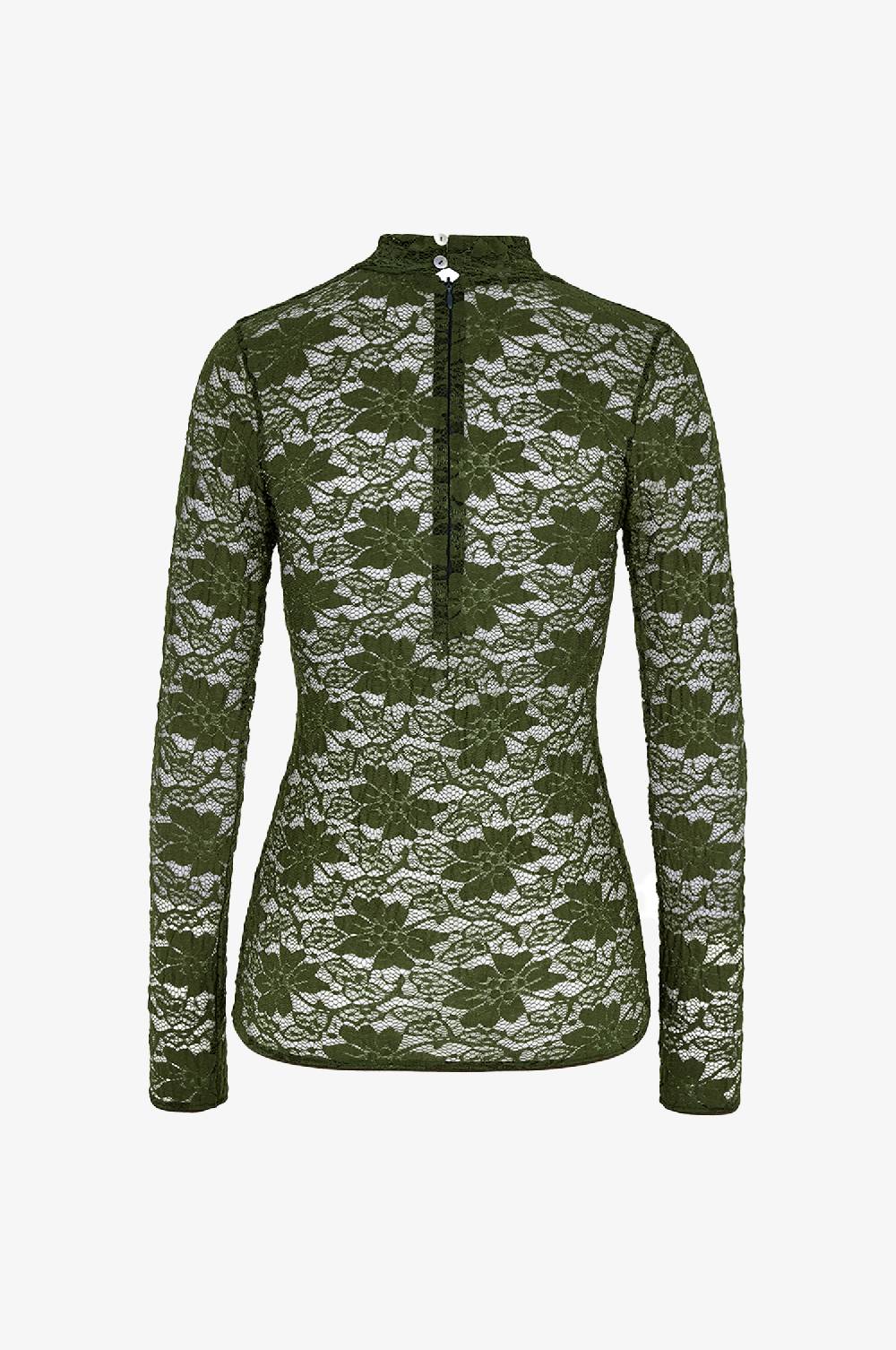 Kinga Mathe Top Carin in Olive Super Rabatt