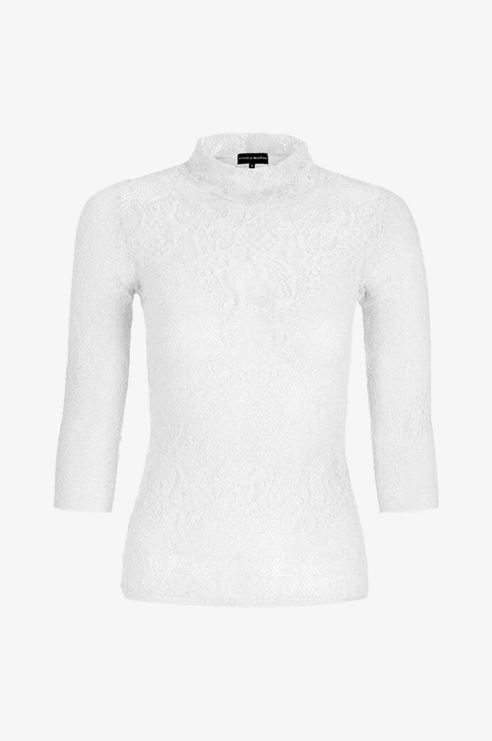 Kinga Mathe Top Lina in Weiß Black Friday Preise