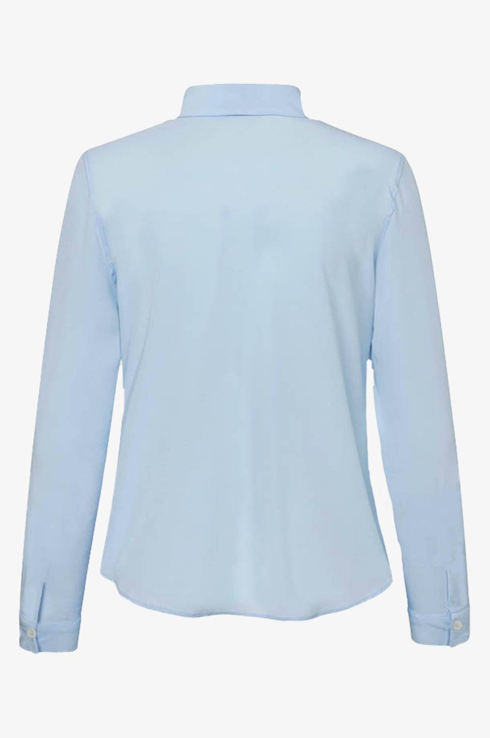 Kinga Mathe Seidenbluse Anette in Stahlblau zollfrei