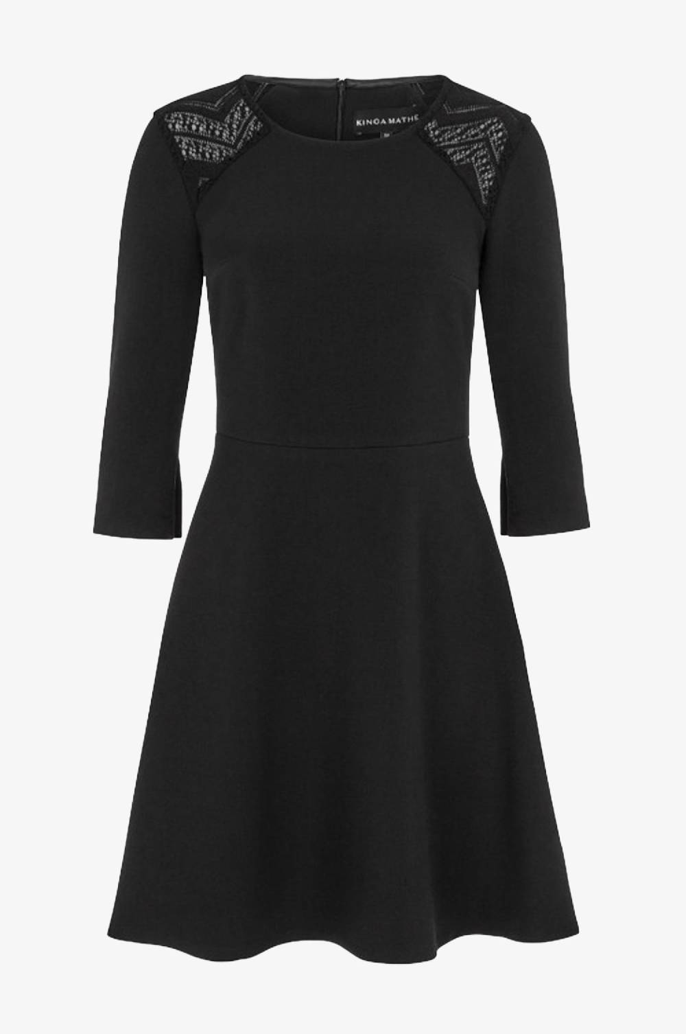 Kinga Mathe Kleid Coco in Schwarz Blitzverkäufe