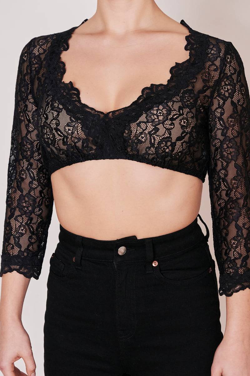 Krüger Madl Dirndlbluse Cassandra 3/4-Arm Outlet