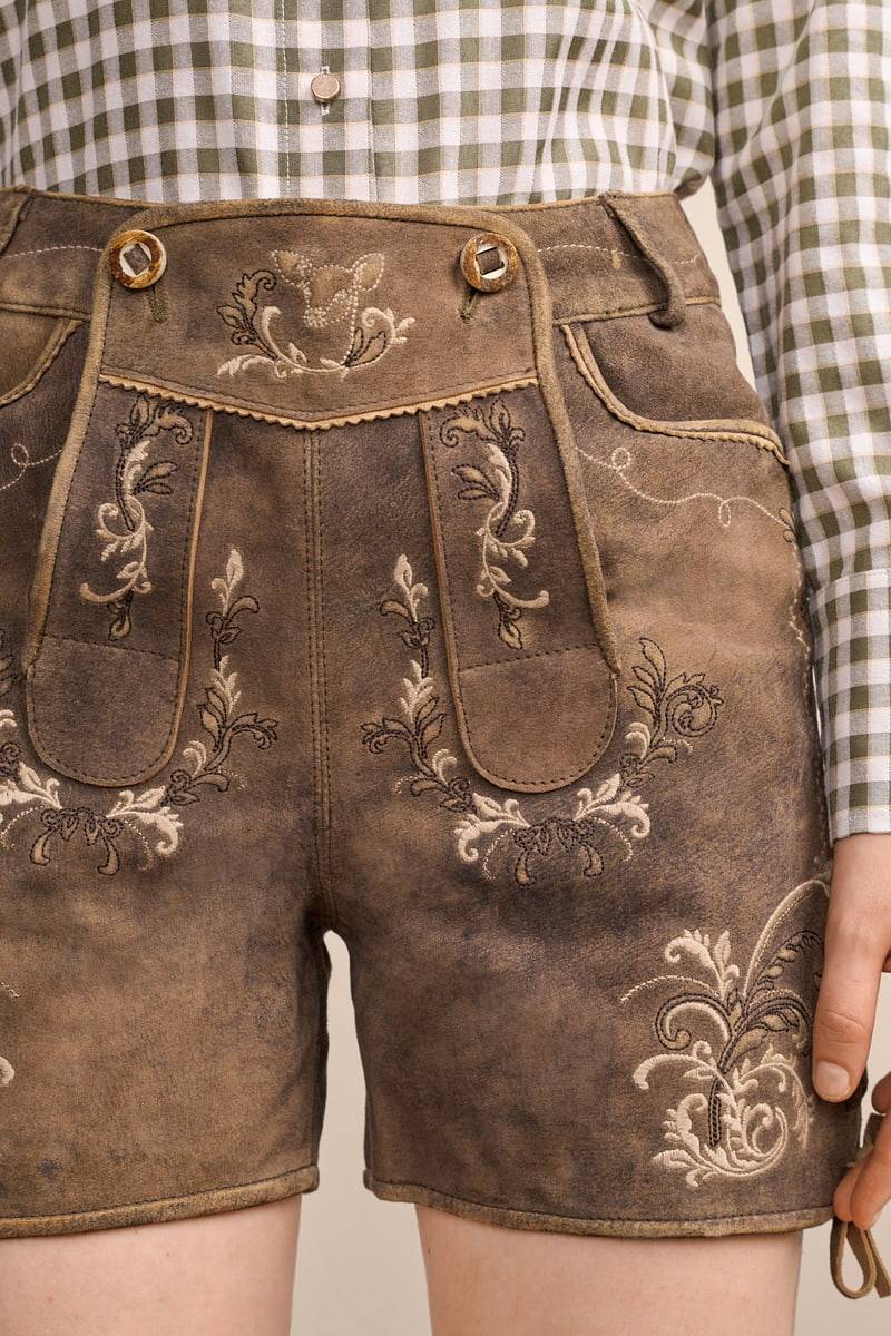 Krüger Madl Lederhose Nyla Auslauf