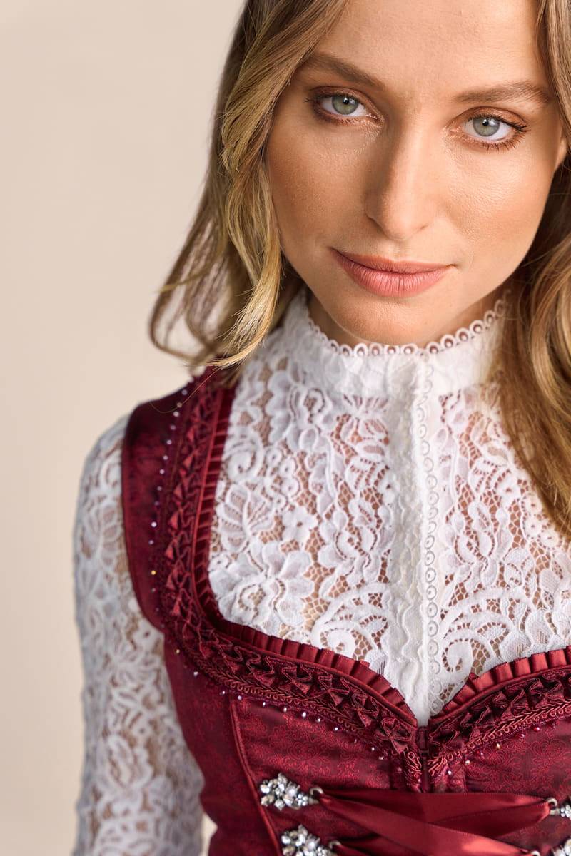 Krüger Madl Dirndl Olive (60cm) Günstiger Verkauf