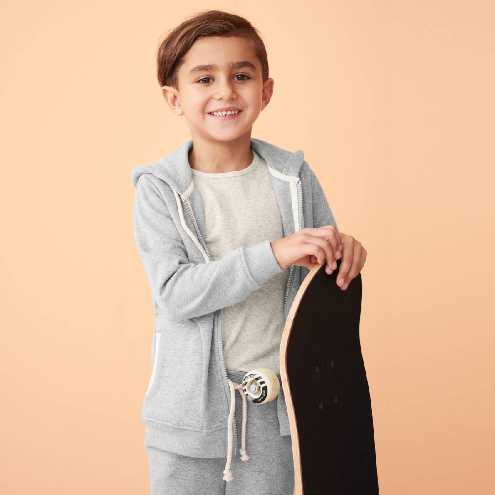 LIVING CRAFTS GINGER - Kapuzenjacke - Grey Melange Verkauf
