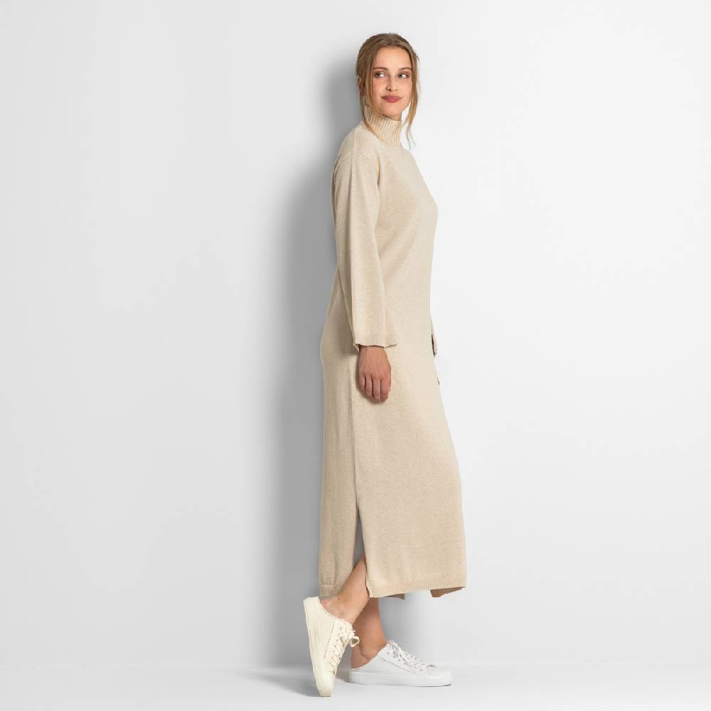 LIVING CRAFTS EELA - Strickkleid - Sand Meist gekauft