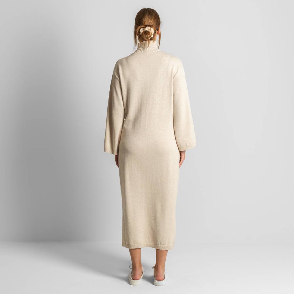 LIVING CRAFTS EELA - Strickkleid - Sand Meist gekauft