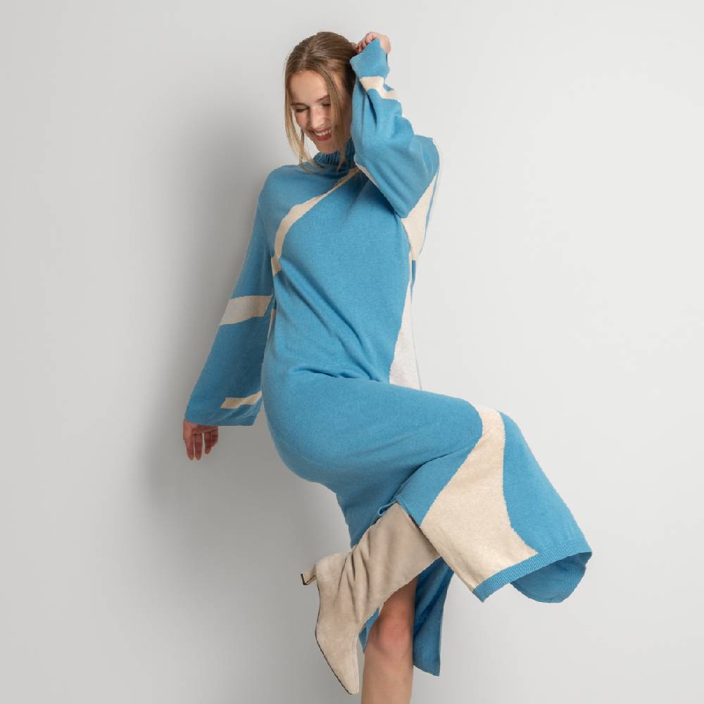 LIVING CRAFTS EELA - Strickkleid - ARTA Blitzverkäufe