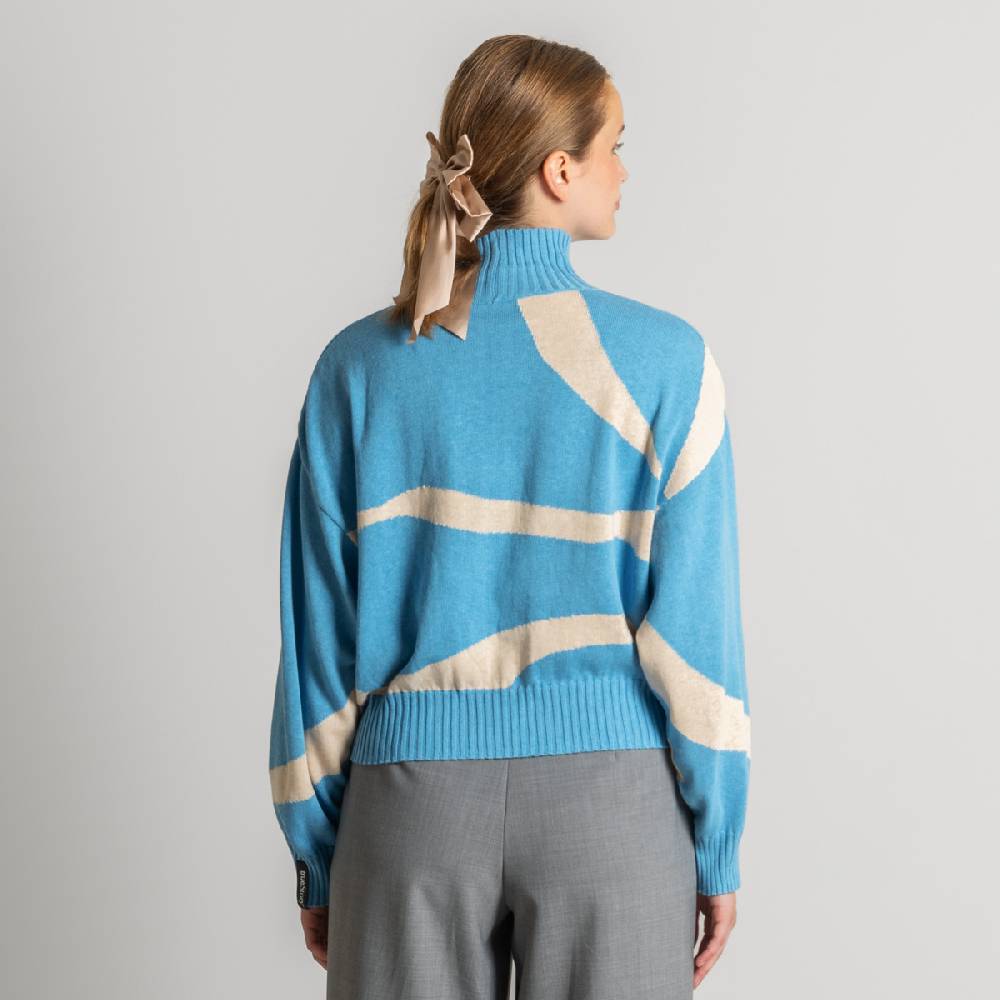 LIVING CRAFTS EUGENIE - Oversized Pullover - ARTA Auslauf