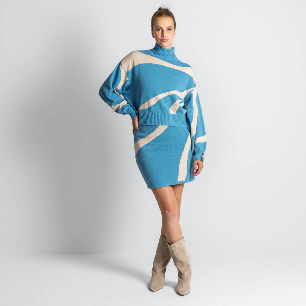 LIVING CRAFTS EUGENIE - Oversized Pullover - ARTA Auslauf