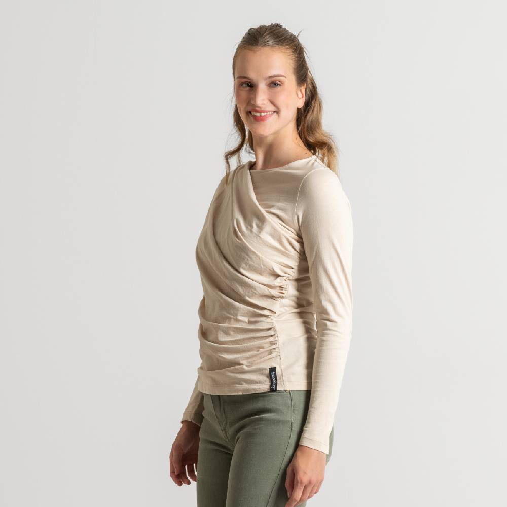LIVING CRAFTS ELIN - Langarm Shirt - Sand Bis zu 60% Rabatt