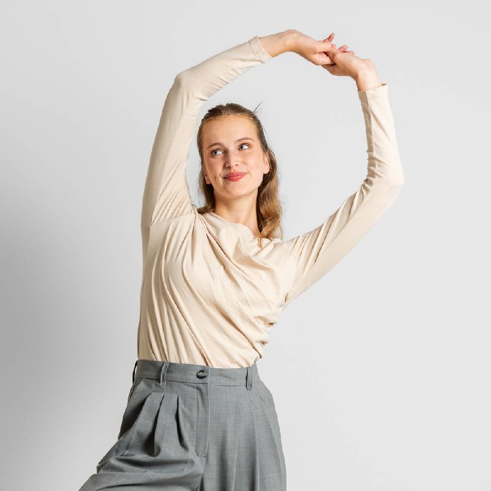 LIVING CRAFTS ELIN - Langarm Shirt - Sand Bis zu 60% Rabatt