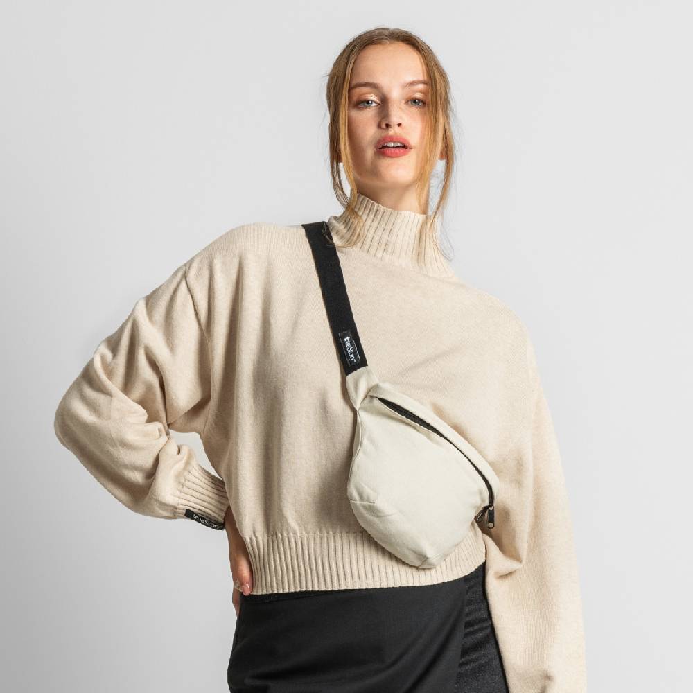 LIVING CRAFTS ESKE - Hipbag - Sand Meist gekauft