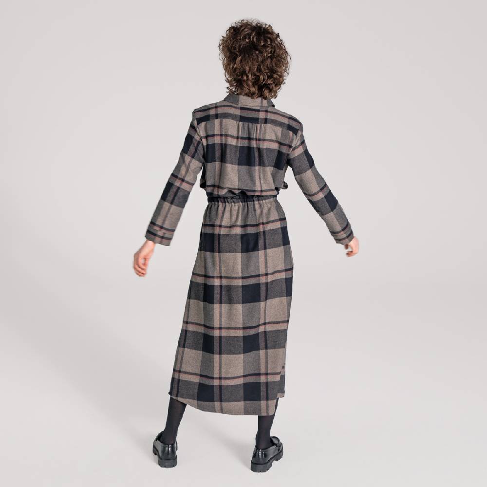 LIVING CRAFTS CHARU - Kleid - Black Check Online