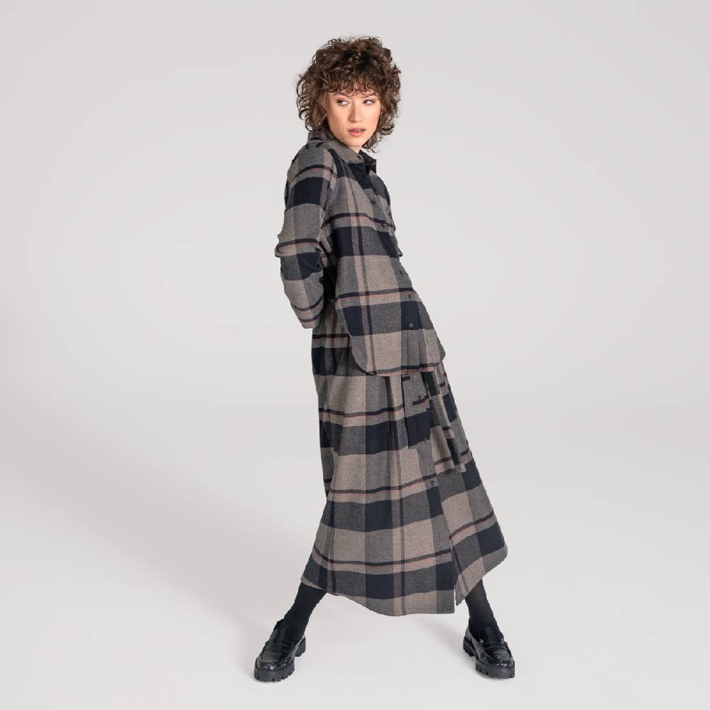 LIVING CRAFTS CHARU - Kleid - Black Check Online