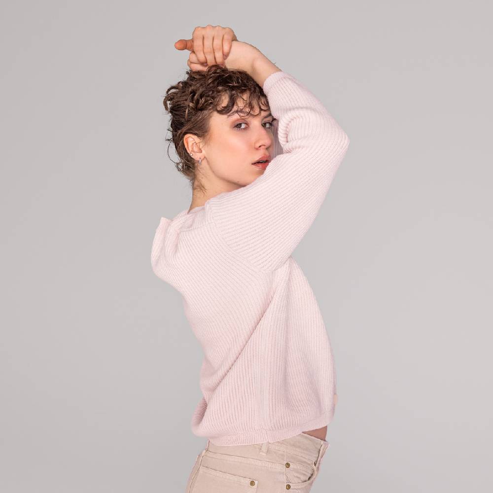 LIVING CRAFTS ALFREY - Strickjacke boxy - Nude Online