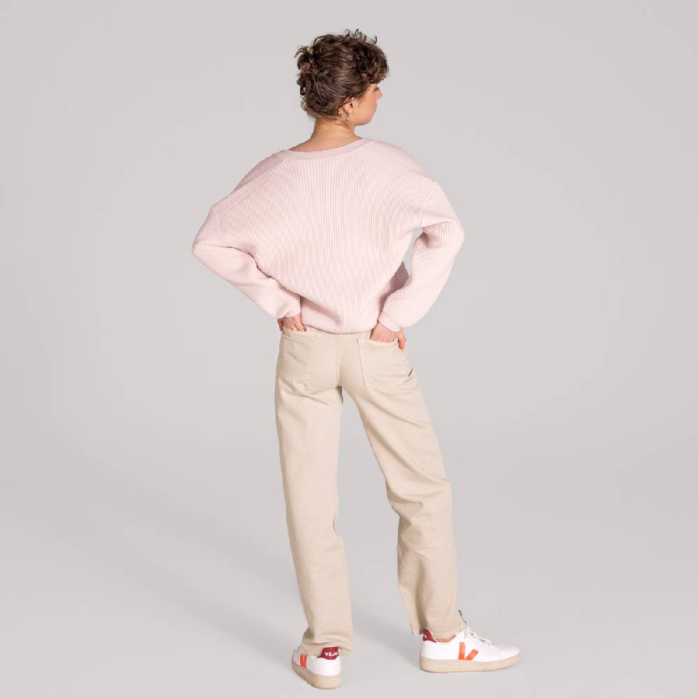 LIVING CRAFTS ALFREY - Strickjacke boxy - Nude Online