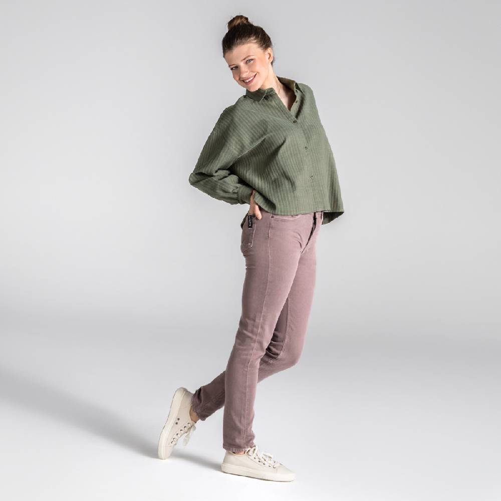 LIVING CRAFTS AVALYN - Color Denim - Mauve Auslauf