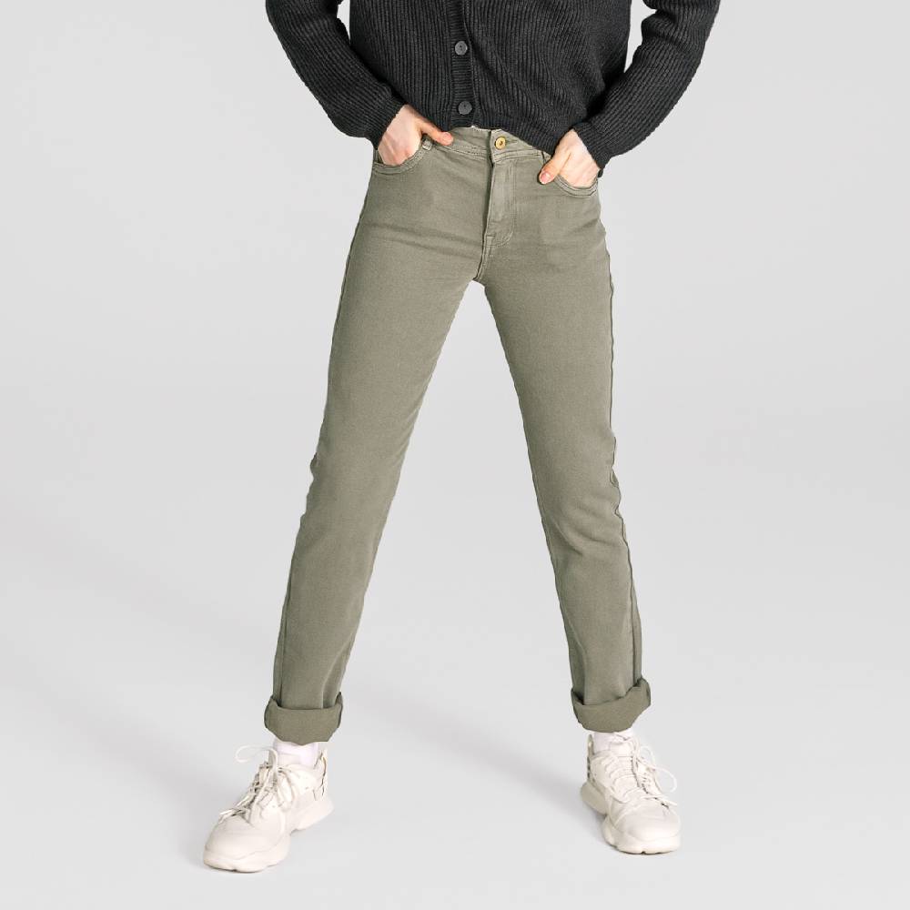 LIVING CRAFTS AVALYN - Color Denim - Khaki