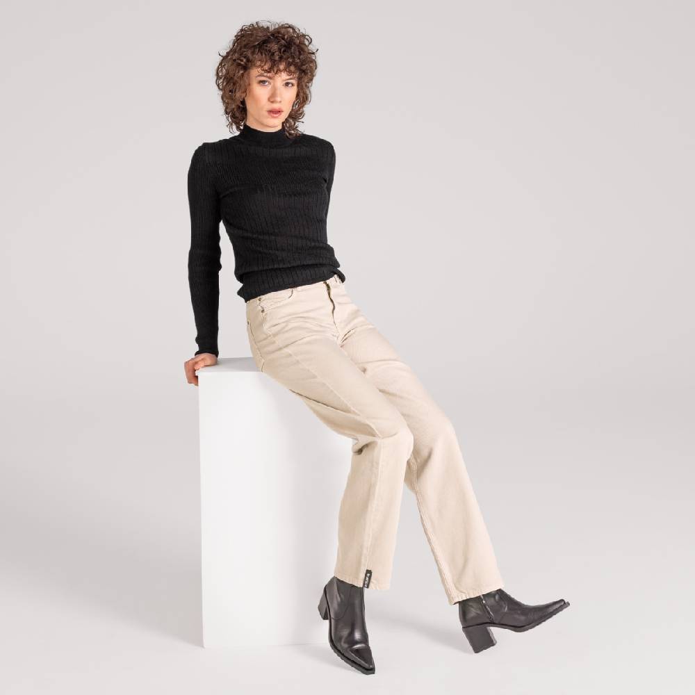 LIVING CRAFTS ANOUK - Color Denim - Offwhite Hotsell
