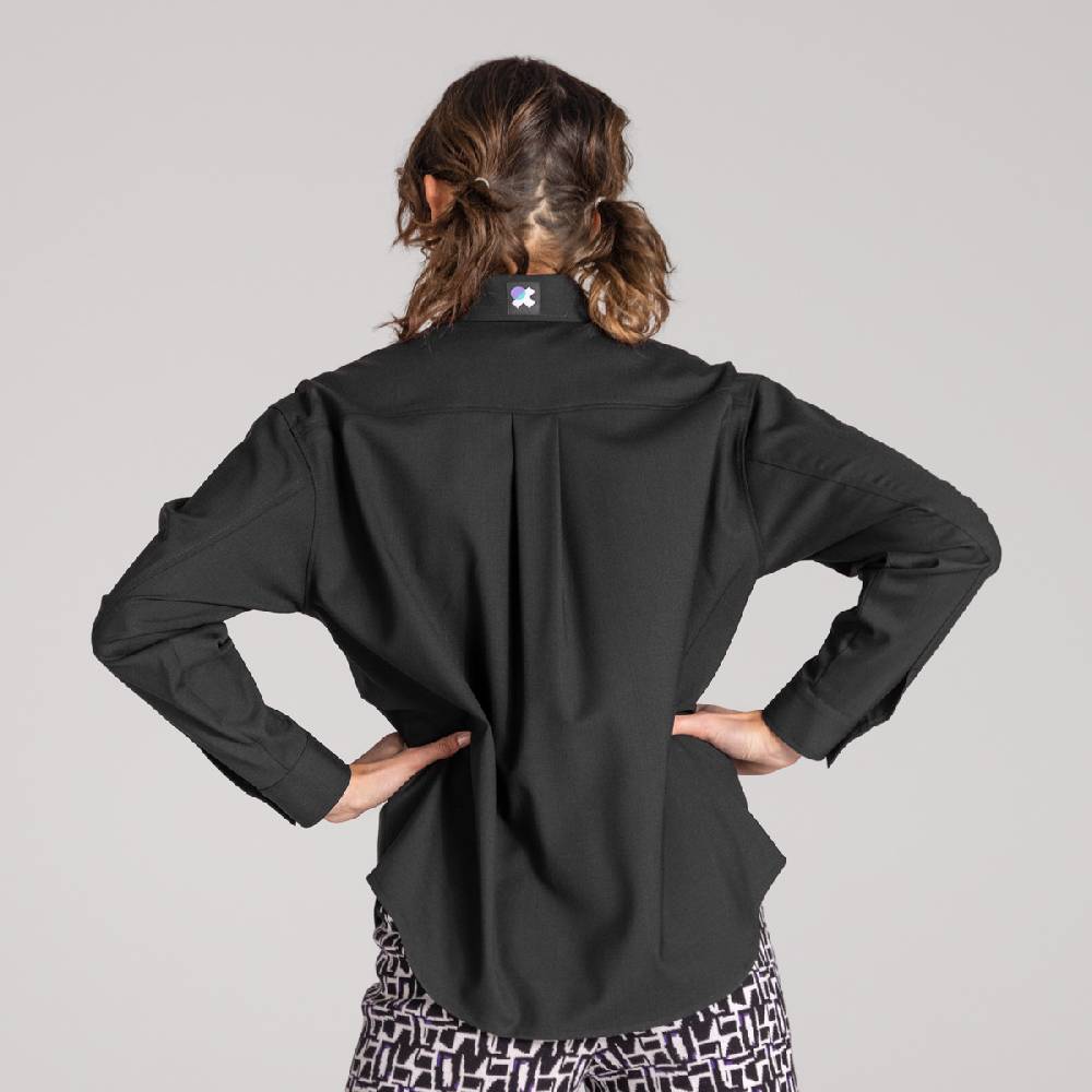 LIVING CRAFTS ALIX - Utility Shirt - Black im Angebot