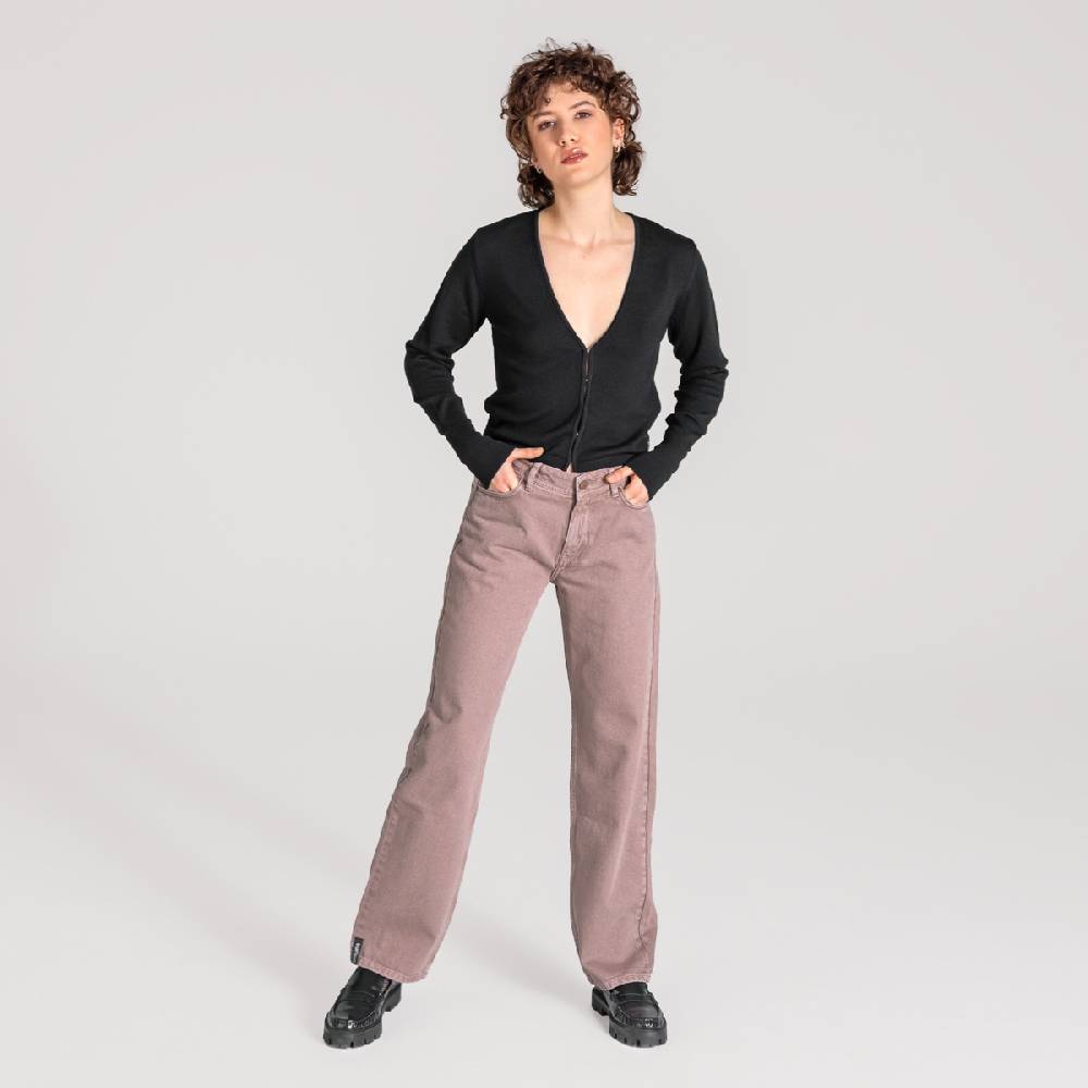 LIVING CRAFTS ALIZEE - Strickjacke - Off Black Meist gekauft