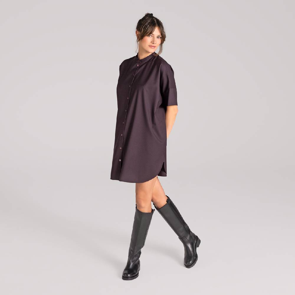 LIVING CRAFTS AEON - Kleid - Aubergine Angebote