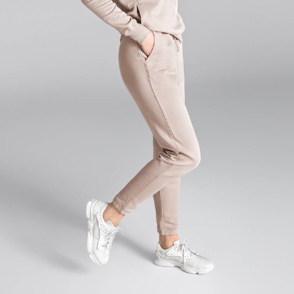 LIVING CRAFTS AHNOA - Sweat Pants - Light Grey Green