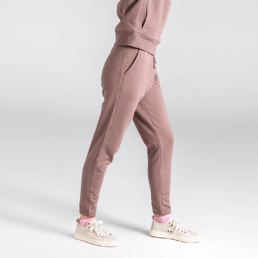 LIVING CRAFTS AHNOA - Sweat Pants - Mauve Schlussverkauf