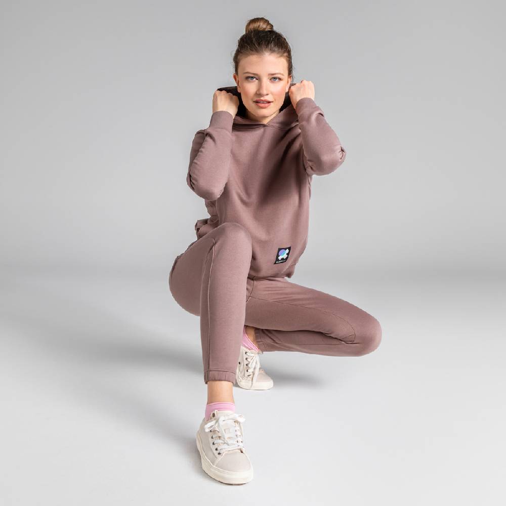 LIVING CRAFTS AHNOA - Sweat Pants - Mauve Schlussverkauf