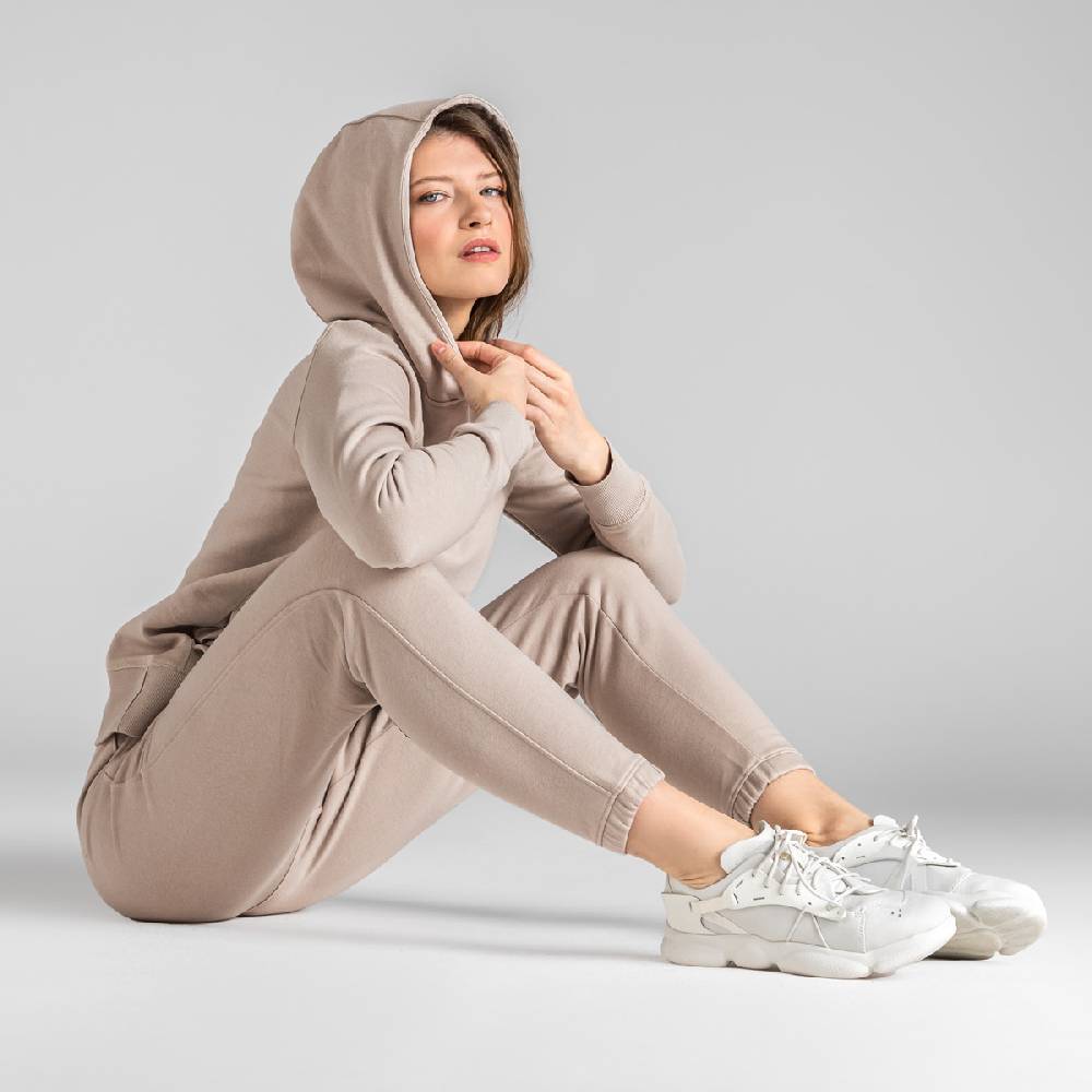 LIVING CRAFTS ANEA - Hoodie - Light Grey Green Günstiger Verkauf