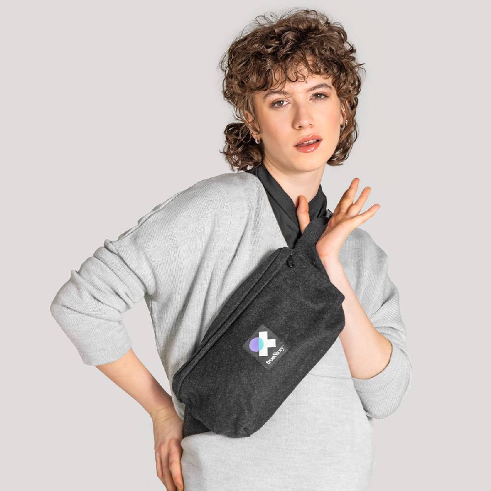 LIVING CRAFTS AMADA - Hipbag - Anthracite Meist gekauft