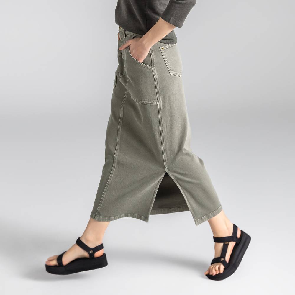 LIVING CRAFTS BAHIRA - Rock - Khaki Hell Blitzverkäufe