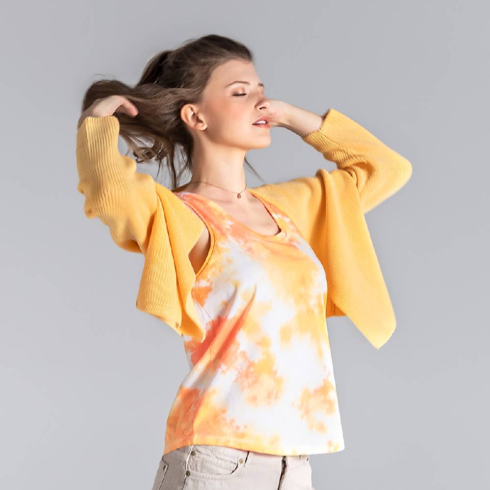 LIVING CRAFTS BINE - Strickjacke - Sunbleached Günstiger Verkauf