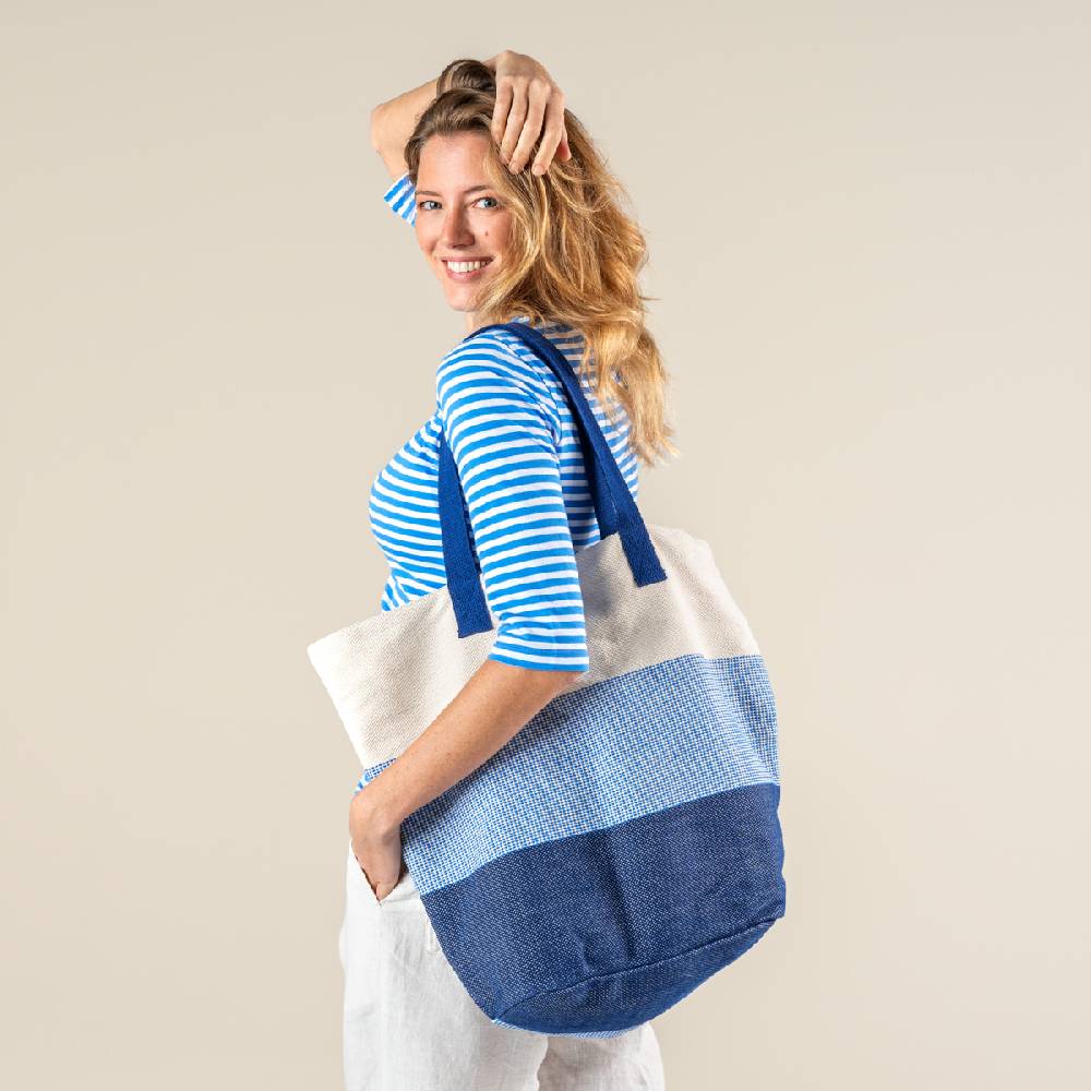 LIVING CRAFTS OMAN - Shopper - Shades of Denim Online