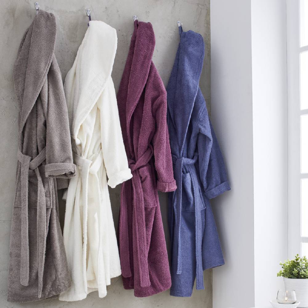 LIVING CRAFTS BARCELONA - Bademantel - Natural im Angebot