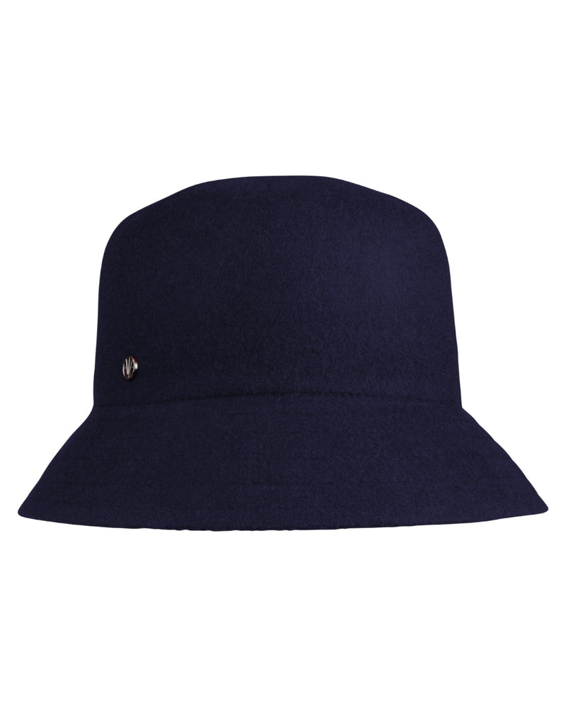 Loevenich Fischerhut aus Wolle-Marine im Angebot