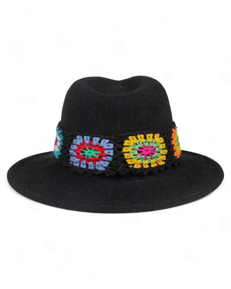 Loevenich Damen Woll-Fedora - Schwarz Günstiger Verkauf