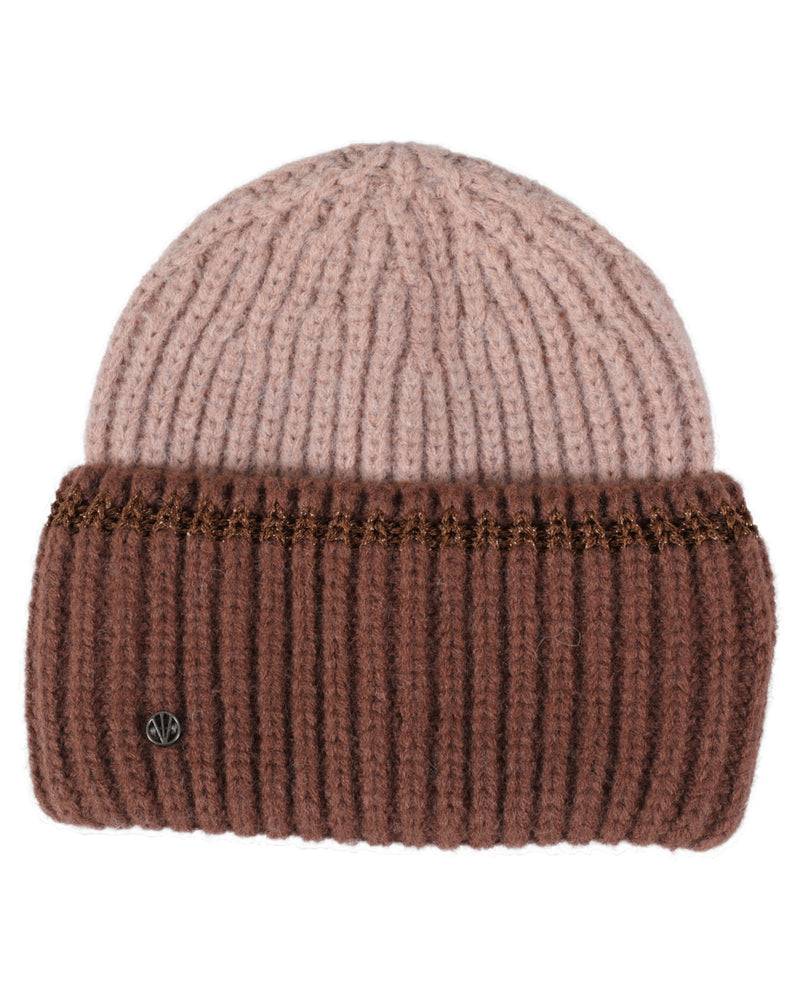 Loevenich SET Strickmütze + Schal - Puder-Cognac Meist gekauft