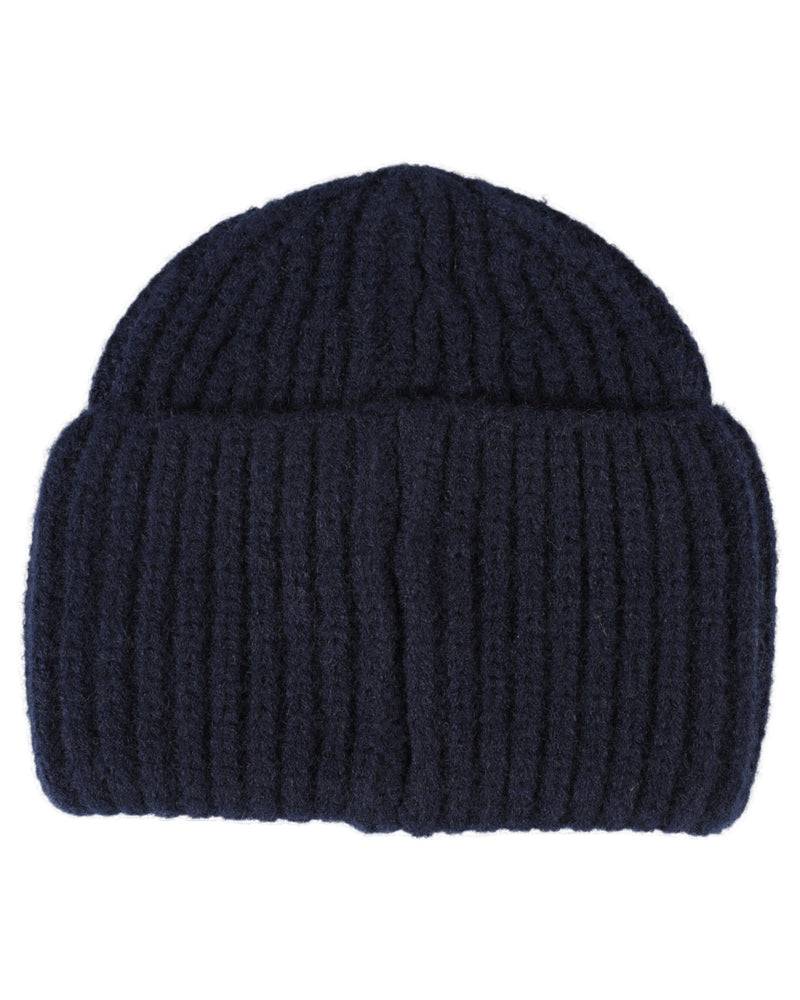 Loevenich SET Strickmütze + Rautenschal - Marine-Multi Marine Online