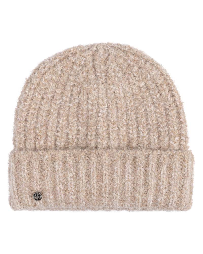 Loevenich Strickmütze - Multi Beige im Angebot