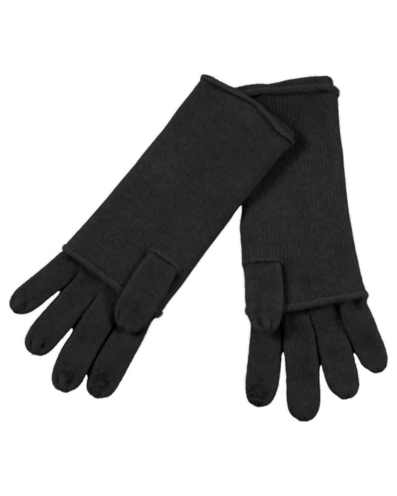 Loevenich Fingerhandschuhe - Schwarz Schlussverkauf