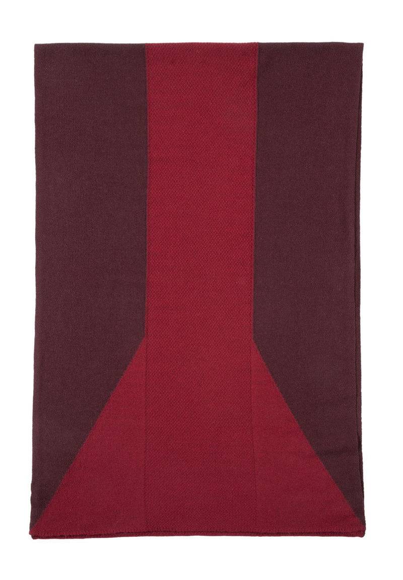 Loevenich Kaschmir-Schal 60 x 185 cm - Vino-Rubin Outlet